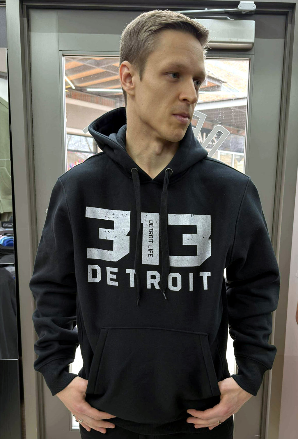 DETROIT LIFE 313 12oz HOODIE