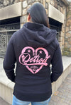 WOMENS HEART HOODIE